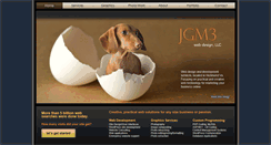 Desktop Screenshot of jgm3webdesign.com