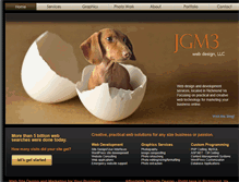 Tablet Screenshot of jgm3webdesign.com